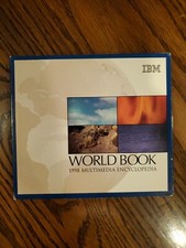 IBM World Book 1998 Multimedia Encyclopedia Version 2.00 CD-ROM Disc picture