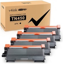4PK TN450 Toner Compatible with Brother TN450 HL-2240d HL-2270dw 2280dw MFC-7360 picture