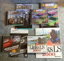 Retro PC Game Manuals – Sims Civ NFS Sierra Maxis – 90s Windows/DOS Lot Pick picture