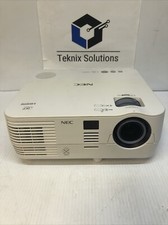NEC DLP Projector Model NP-VE281X NO REMOTE - READ DESCRIPTION (1231 Lamp Hours) picture