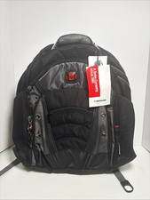 Wenger Synergy 16in Laptop Backpack Padded Polyester Solid Black/Gray picture