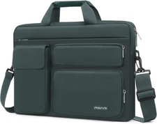 MOSISO Laptop Shoulder Bag 15.6 inch, 15-15.6 inch 16 Emerald Green picture