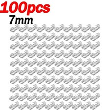 100Pcs Cable Clips Self-Adhesive Tie Cord Management Wire Holder Organizer Clamp picture