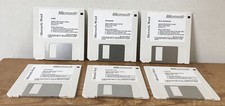 Set Vtg 1992 Microsoft Word Apple Macintosh Mac Install Floppy Disks Software picture
