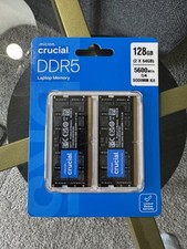 Crucial DDR5 128GB 2x64GB 5600 CL46 SODIMM CT2K64G56C46S5 ram memory picture