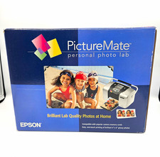 Epson PictureMate Personal Photo Lab B271A 4x6 Printer Boxed Bundle Used picture
