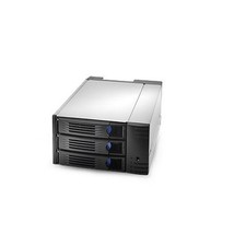 CHENBRO 3x3.5inch SAS/SATA Hot-Swap 5.25inch Bay Mobile Rack , SK32303H06*13651 picture