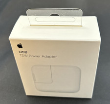 Genuine Apple A1401 12W USB Power Adapter Charger Block MD836LL/A — New In Box picture