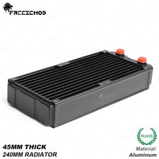 FREEZEMOD SR-240SL 240mm Radiator 45mm Thick Dual-Layer PC Water Cooling picture