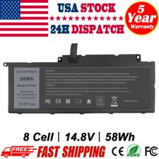 F7HVR Notebook Battery For Dell Inspiron 17 7000 7737 7746 14 15 15r 5545 58Wh picture