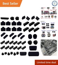 Complete 52 PCS Anti-Dust Plugs for Most Laptops - 13 Types Available picture