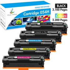 5pk CRG-054 054 H Toner Cartridge for Canon imageClASS MF644cdw MF642cdw LBP620 picture