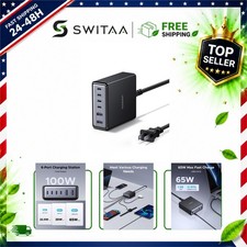 UGREEN 100W USB C Charging Station 6-Port GaN Desktop Charger for MacBook picture