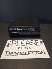 Belkin Omni Cube 2-Port KVM Switch PS2 VGA Port  OmniCube F1D092 picture
