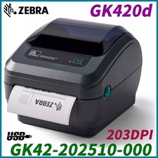 Zebra GK420D Direct Thermal Barcode Label Printer GK42-202510-000 203dpi USB picture
