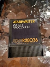 ATARI WRITER Word Processor RX8036 Atari 8 bit (400/800/XL/XE) tested cartridge picture