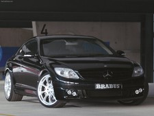 Cars brabus mercedes benz cl coupe Desk Mat Stitched picture