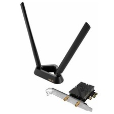 ASUS PCE-BE92BT WiFi 7 Wireless PCI-E Desktop Adapter Card w/ Antenna Base picture