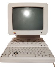VTG Rare 1984 Apple LLC Computer with Monitor And Owners Manual A2S4000  picture