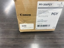 Canon PFI-306 PGY Photo Gray Genuine Ink Tank Cartridge OEM Printer Ink SEALED picture