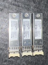 Lot of 3) Arista SFP-10G-SR 10G SR SFP+ Transceiver Module 850nm XVR-00001-02 picture