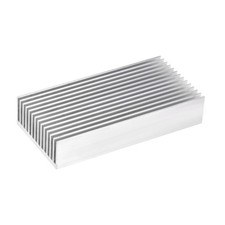 Electronics Cooler Heatsink for MOS GPU IC Chip Silver 100 x 50 x 20 mm picture