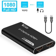 Audio and video capture card, 4K HDMI USB 3.0 capture adapter picture