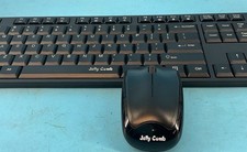 JELLY-COMB   K041  WIRELESS  COMPUTER  KEYBOARD AND MOUSE picture