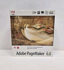 Vintage 1995 Adobe PageMaker 6.0 for Macintosh picture