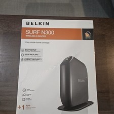 BELKIN SURF N300 WIRELESS N ROUTER - Easy Setup, Self-Healing, Preset Security picture