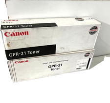 Canon GPR-21 CYMK Set Original Canon Toner Cartridge  1 – Black, 1-  Yellow NEW. picture