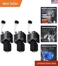 3 PCS P1S/P1P 0.4MM Upgraded Integrated Hotend Kit Hardened Steel Nozzle picture