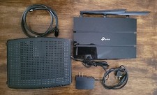 Arris TM822G Modem/ TP-Link Ac1750 Router Dual Band,  Tested/Working picture