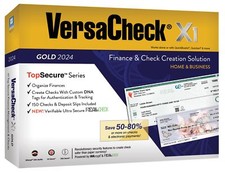 	VersaCheck X1 Gold 2024 - Finance and Check Creation Software	 picture