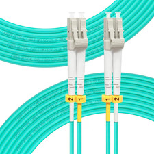 75M(246ft) OM3 LC to LC Fiber Patch Cable | 10GB/40GB Multimode Duplex 50/125µm picture