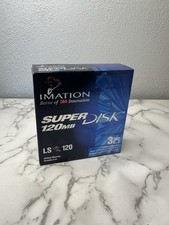 Vintage Imation Borne Of 3M Innovation Super Disk  120MB LS-120 3 Diskettes picture