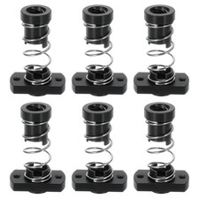 6Pcs Anti Backlash Spring Loaded Nut(2mm Pitch, 4 Start, 8mm Lead, 2-M3 Holes) picture