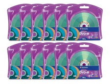 Verbatim LightScribe DVD+R 120pk Assorted Colors - Laser Etch Prints To Disc picture