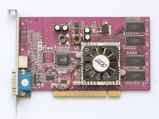 PCI Videocard - PNY GF4MX420PCI - NVIDIA GeForce4 MX 420 - AS-IS picture