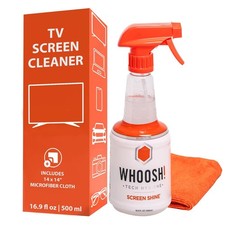 WHOOSH Screen Shine Pro 16.9 fl oz Refillable TV Screen Cleaner with Microfi... picture