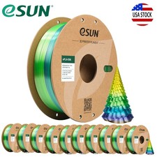 10KG eSUN PLA SILK Rainbow 3D Printer Filaments Shiny& Smooth PLA 1.75mm Forest picture