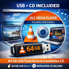 VLC Media Player | Universal Video Player | Play Any Video File - CD/USB picture