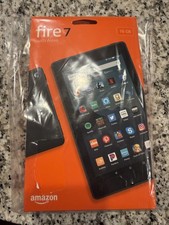 Amazon Fire 7 Tablet 9th Gen 16GB Black Alexa WiFi NEW SEALED picture