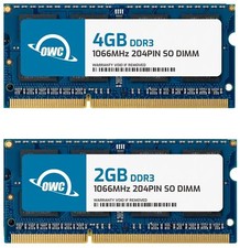 OWC 6GB (2GB+4GB) PC3-8500 Memory RAM Upgrade for Select Mac Models picture