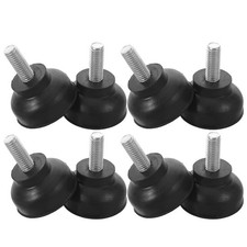 8pcs Furniture Leg Levelers: Replacement Screw in Chair Leveling Feet - M8 picture