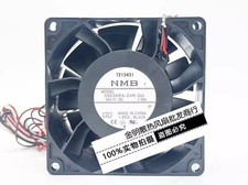 1PCS NMB 8CM 08038RA-24R-GU 24V 1.10A High-Airflow Inverter Cooling Fan picture