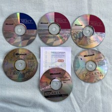 Microsoft Select PC CD Windows Software NT Server 4.0 2000 Visual Basic Encarta picture