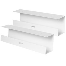 VIVO White Dual Under Desk 17