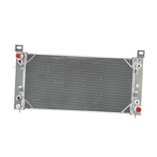 3 Row Aluminum Radiator Compatible with 1999-2014 Chevy Silverado 1500 2500 picture