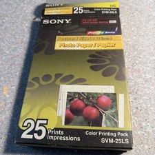 Sony SVM-25LS PHOTO PAPER 25 Prints 4